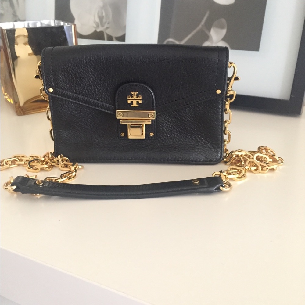 Authentic Tory Burch Chain Wallet Crossbody